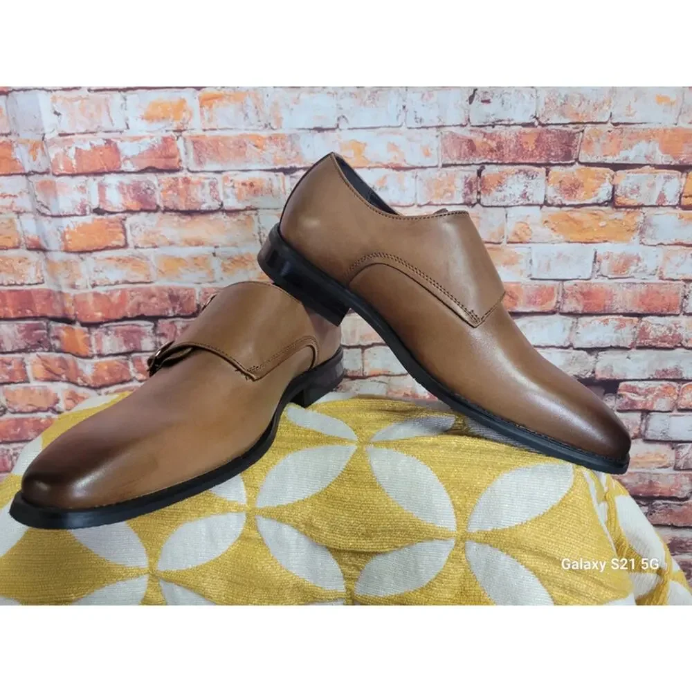 La Milano Men's Double Monk Strap Dress Shoe